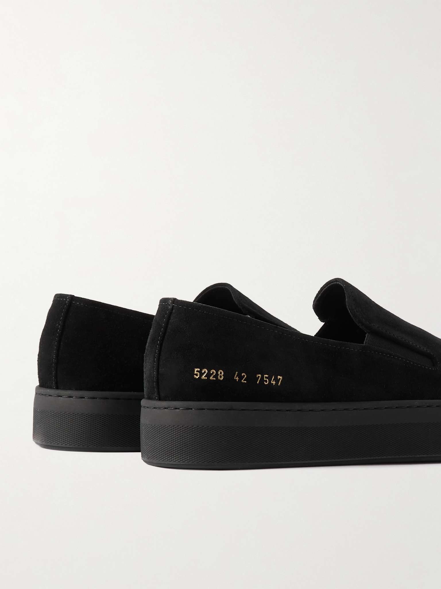 Suede Slip-On Sneakers - 5