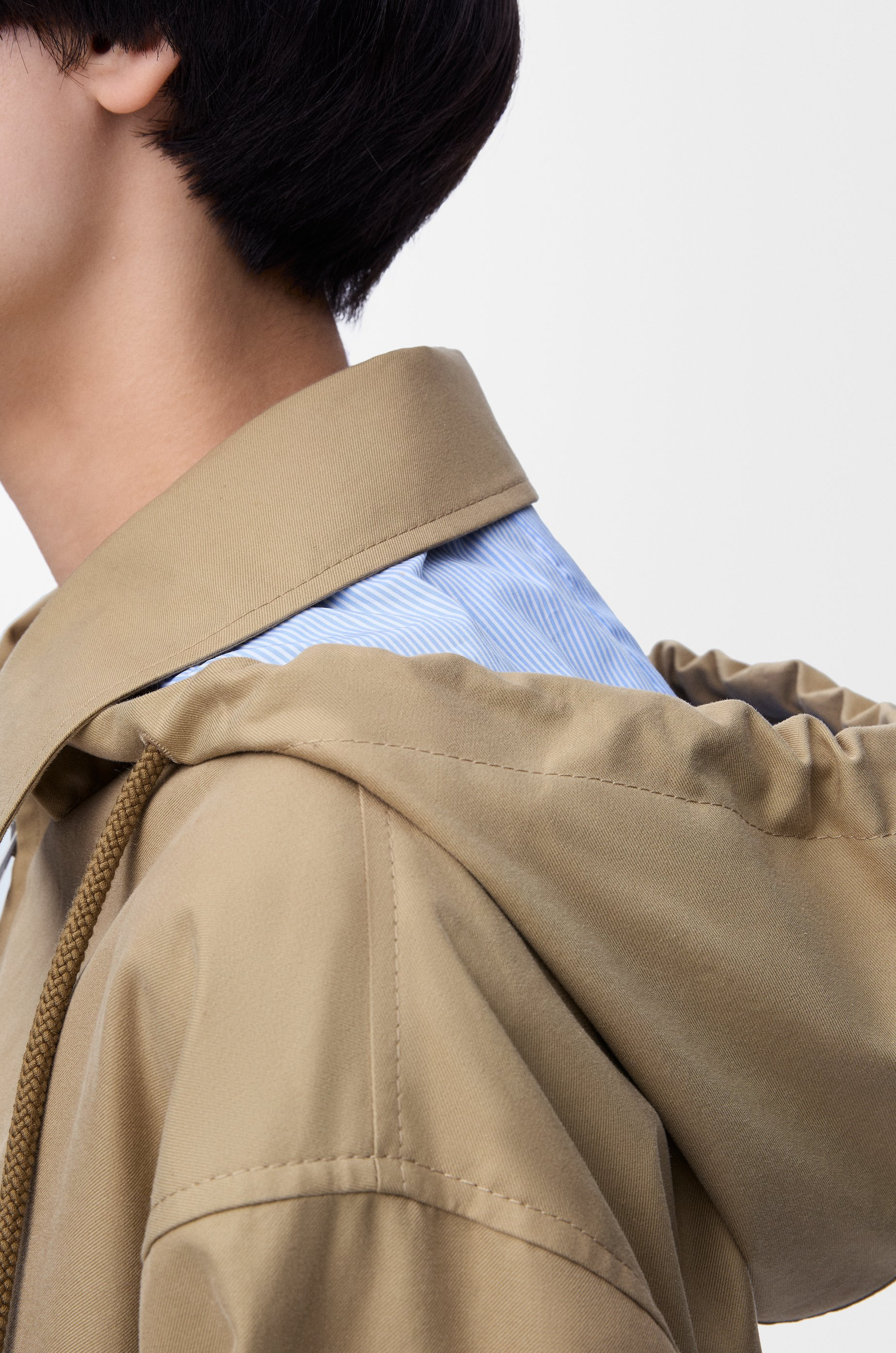 Hooded parka in cotton - 5