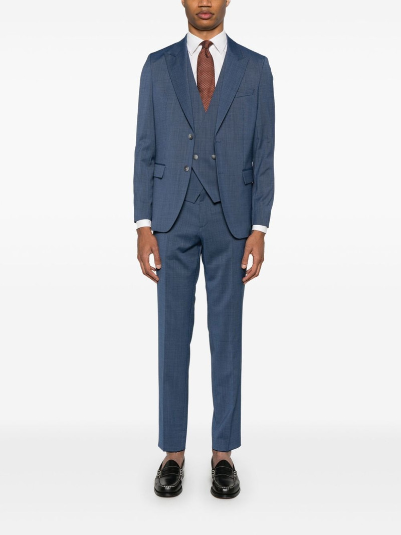 BOSS mini check-pattern suit (set of three) outlook