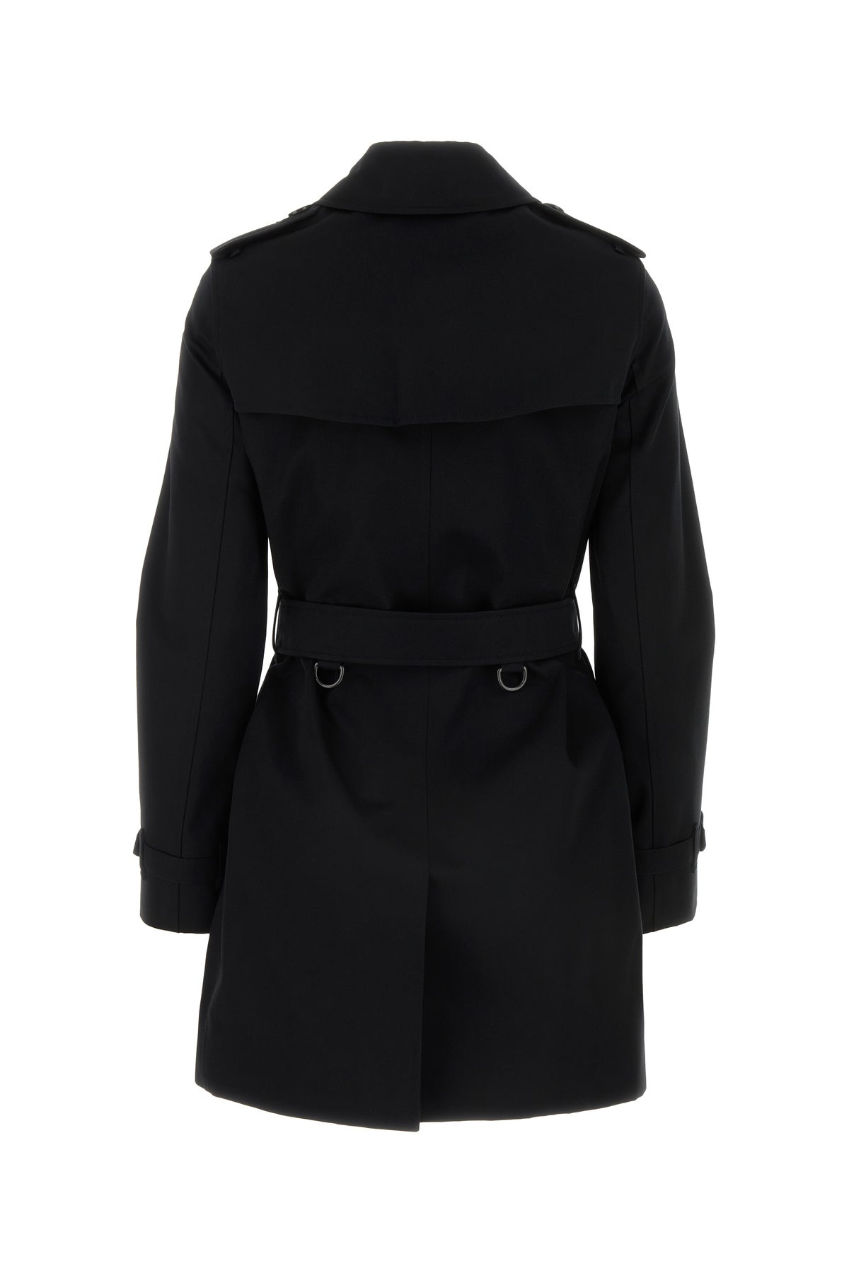 Black cotton trench - 2