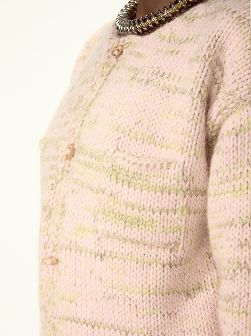 Freaky Knitted Roundneck Pink Mix 5