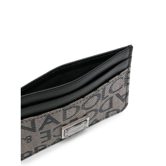 Two-tone card holder with logo - 3