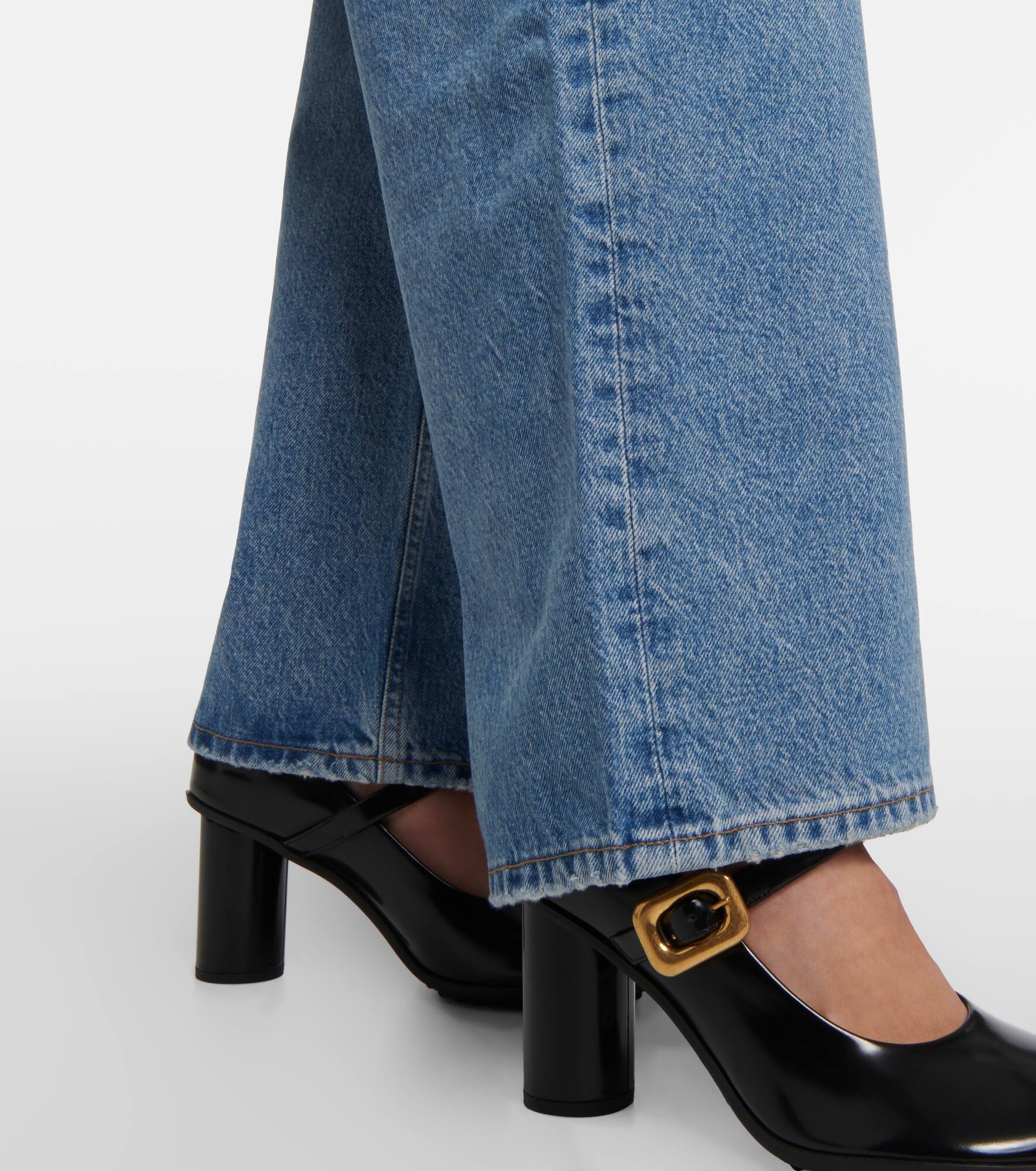 Low Slung Baggy straight jeans - 5