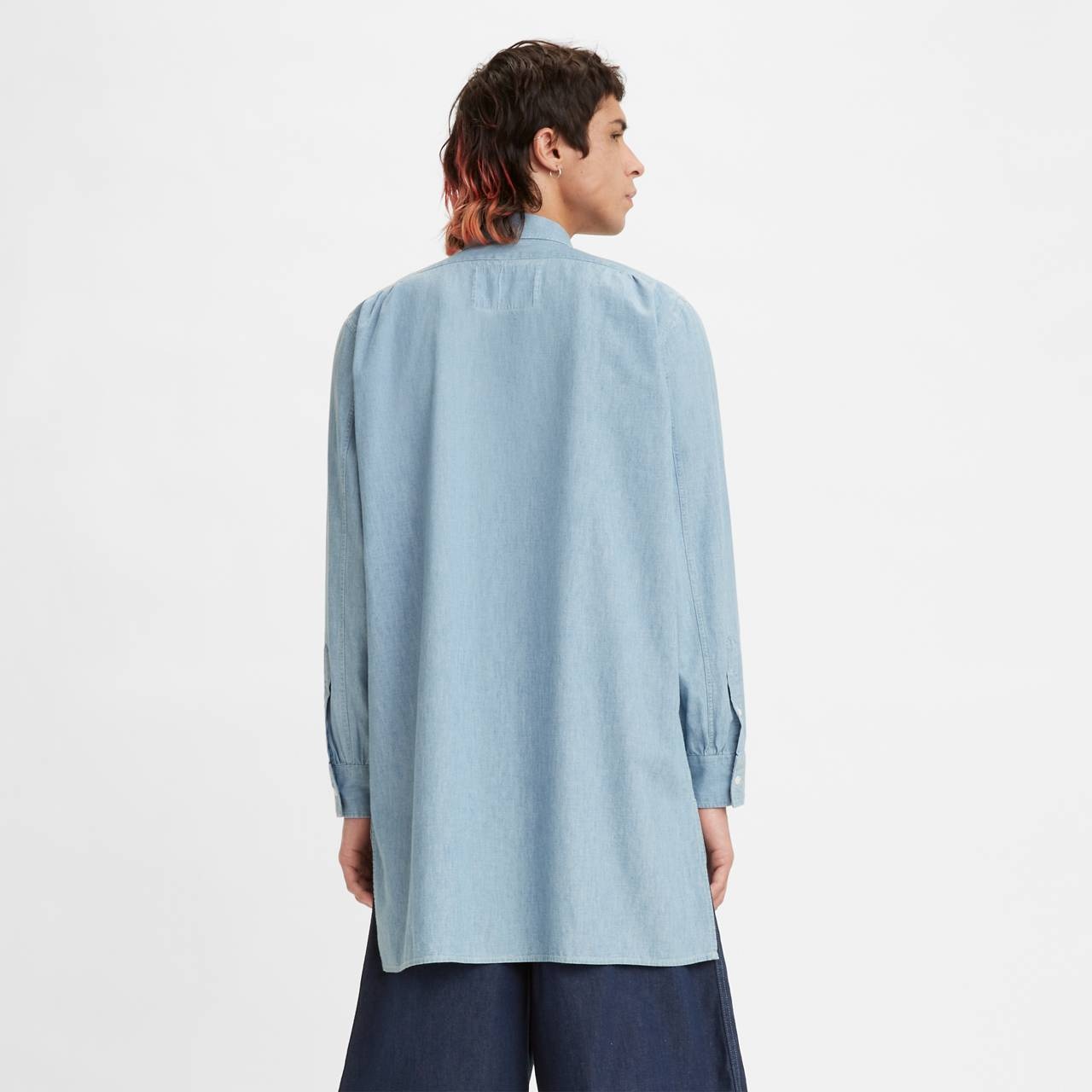 DENIM FAMILY CHAMBRAY LONG SLEEVE SHIRT - 2