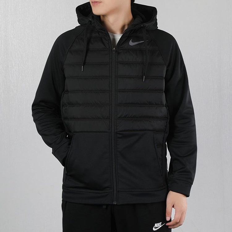 Nike Full-length zipper padded Jacket 'Black' CZ4342-010 - 3