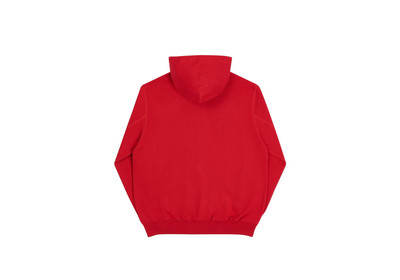 PALACE ALAS ZIP HOOD RED outlook