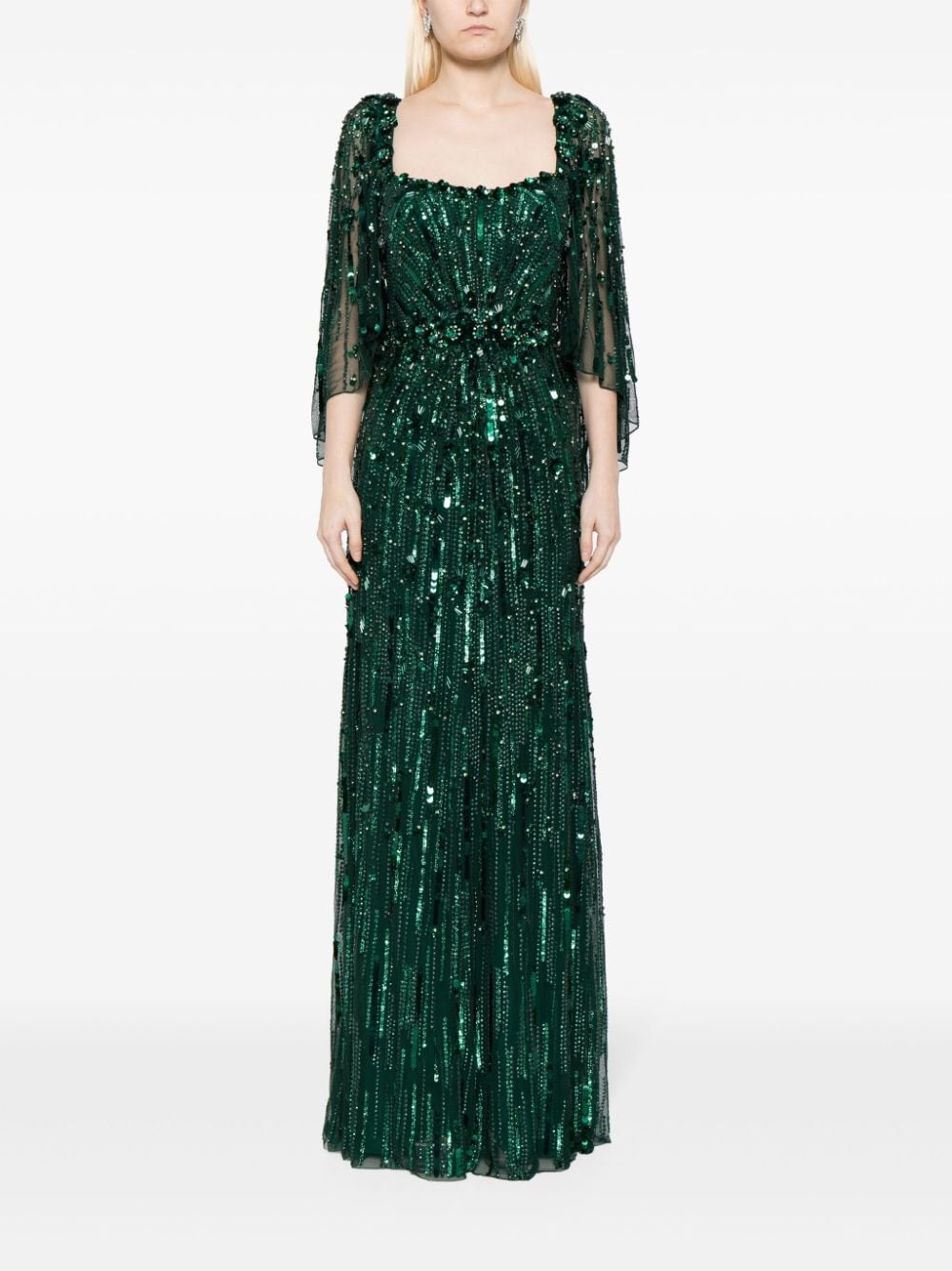Brightstar sequin-embellished gown - 2