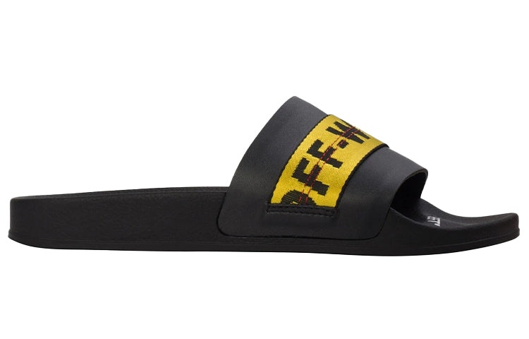 Off-White Industrial Sliders 'Black' OMIA088E20FAB0041018 - 2
