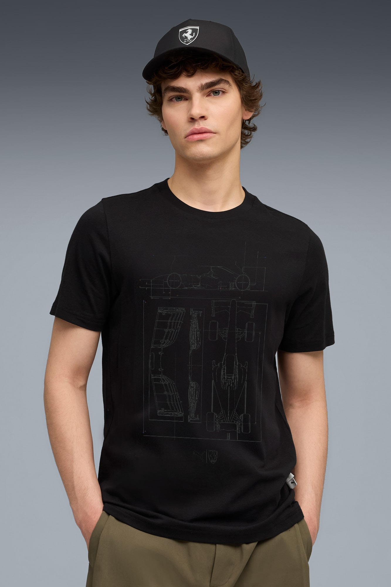 Scuderia Ferrari Men's Motorsport Tee - 3