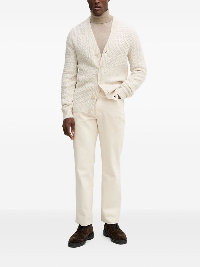 GUESS USA cable-knit buttoned cardigan outlook