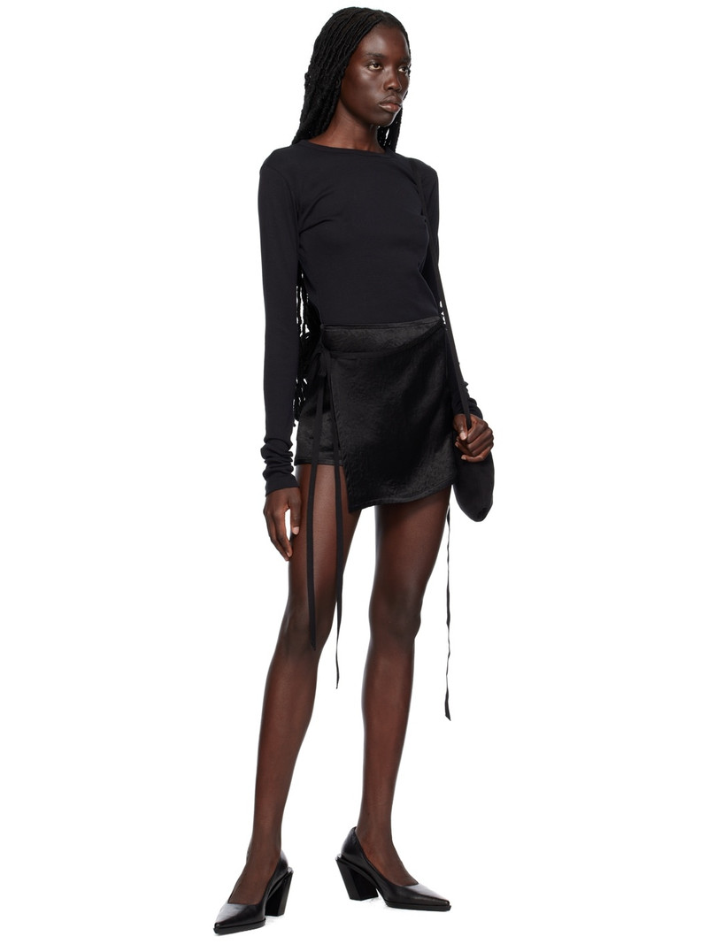 Ann Demeulemeester Black Jolien Miniskirt outlook