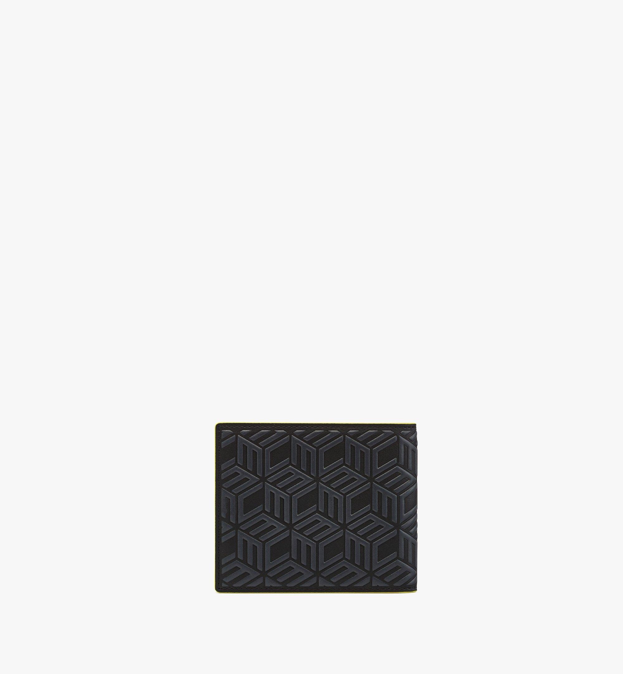Bifold Wallet in Cubic Monogram Leather - 4
