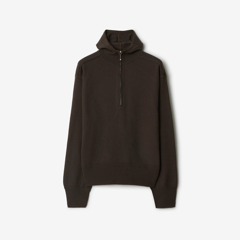 Wool Half-zip Hoodie 1
