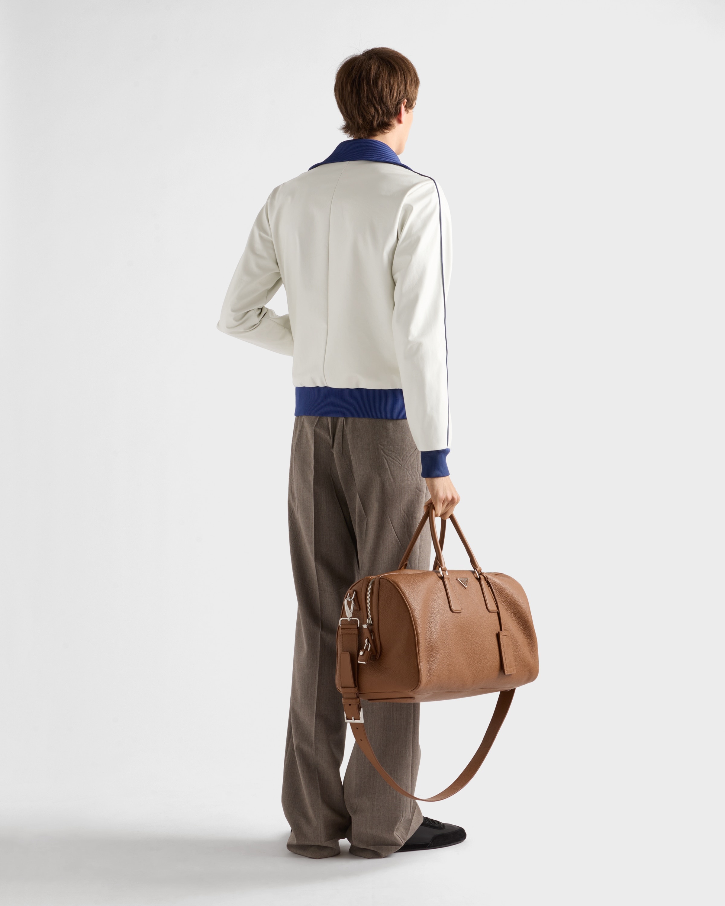 Nappa leather blouson jacket - 5