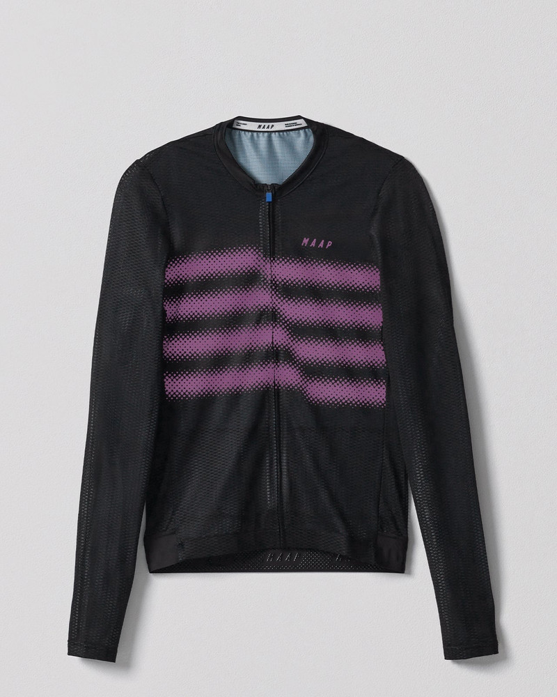 Blurred Out Ultralight Pro LS Jersey 7