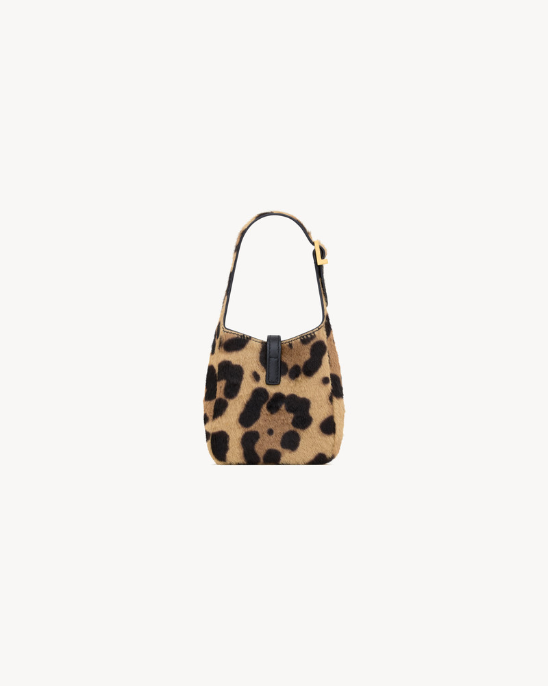 SAINT LAURENT LE 5 À 7 SUPPLE MICRO BAG IN PONY HAIR LEATHER outlook
