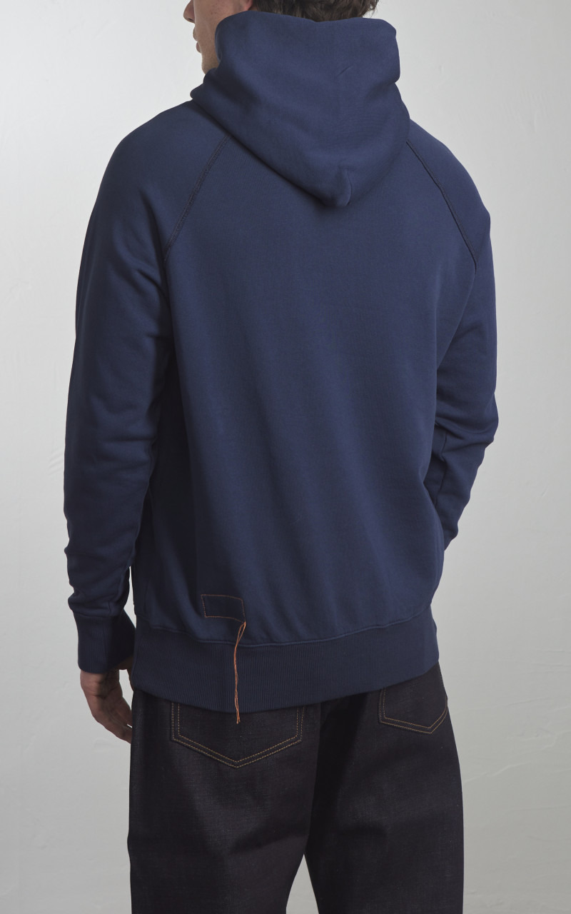 HOODED SWEATSHIRT INDIGO - 5