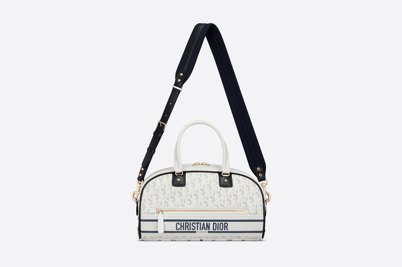Medium Dior Vibe Zip Bowling Bag 4