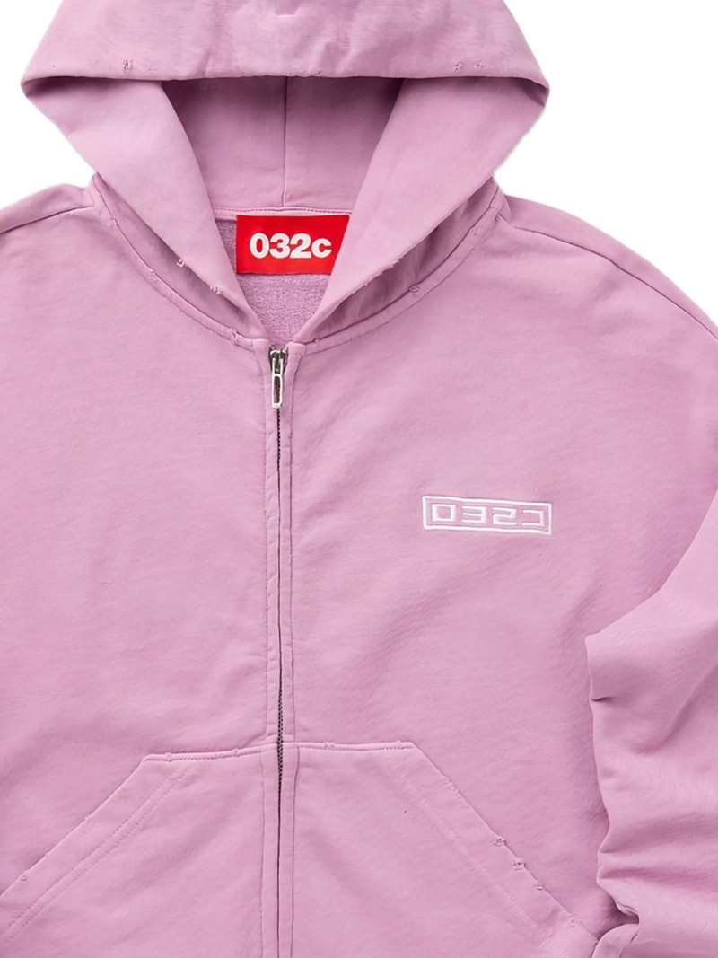 032c zip-front hoodie outlook
