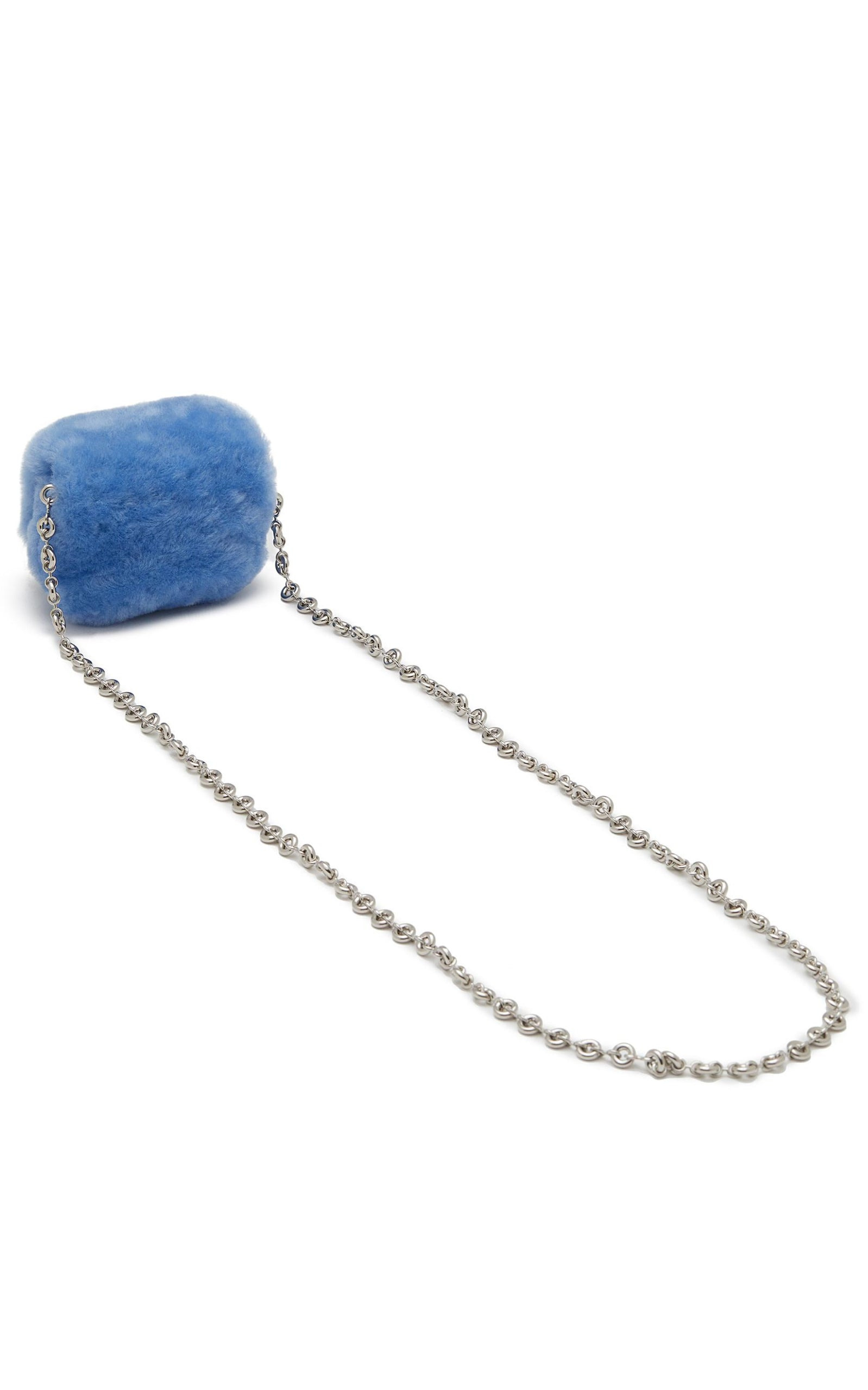 Goya Down Shearling Crossbody Bag - 6