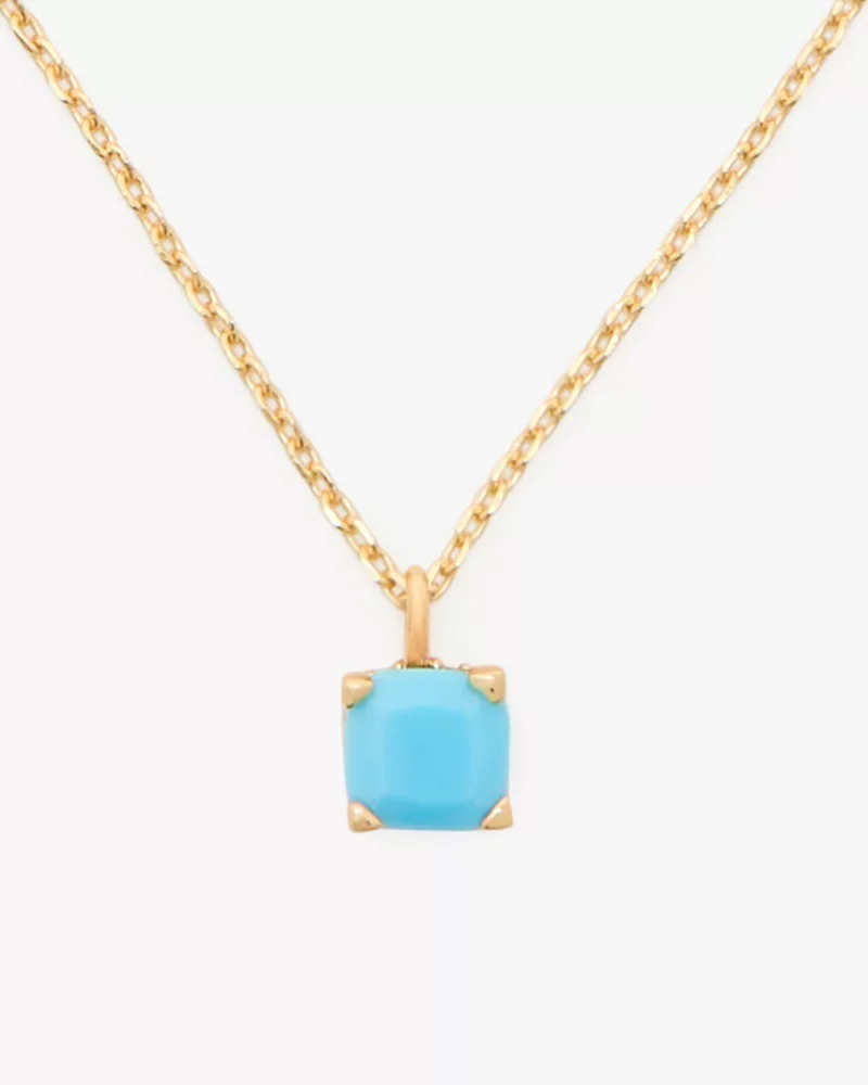 Little Luxuries 6mm Square Pendant - 1