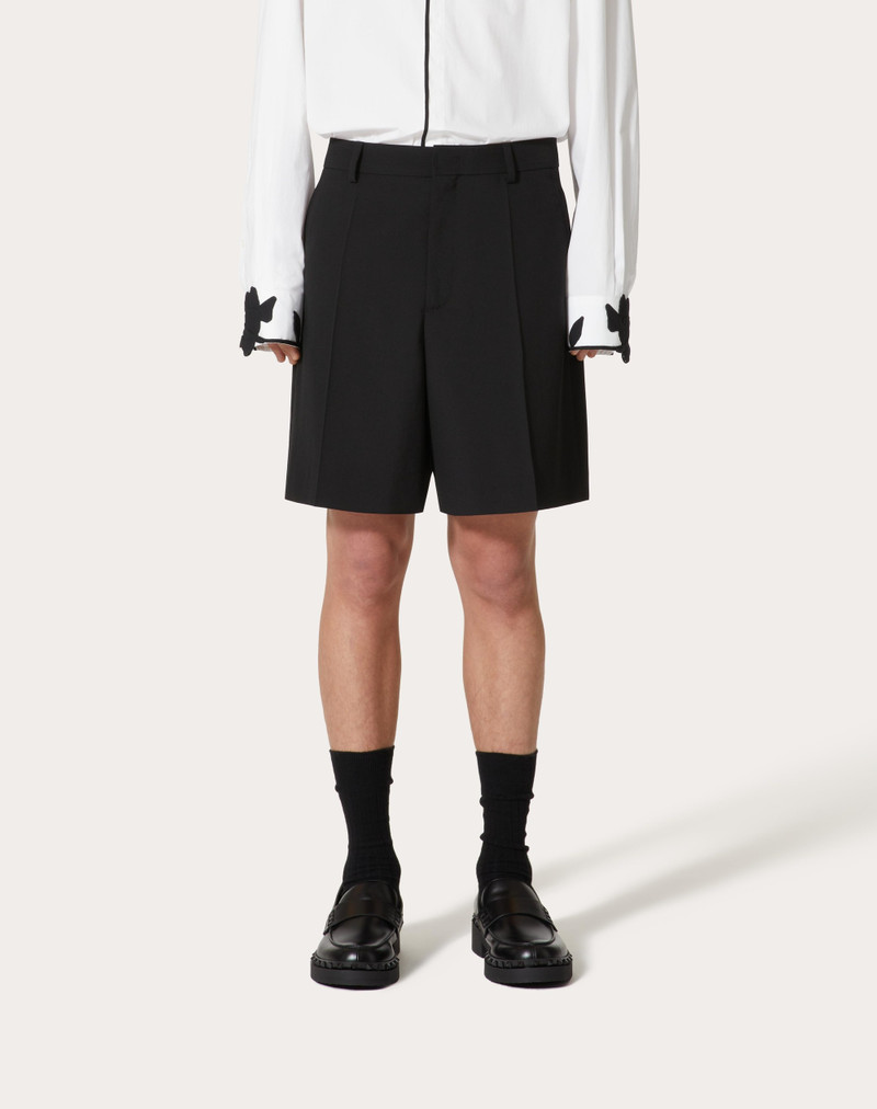 WOOL BERMUDA SHORTS 3