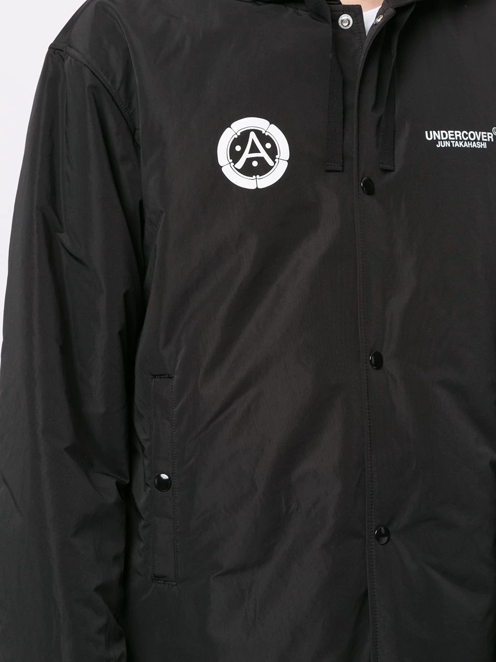 chest logo jacket - 5