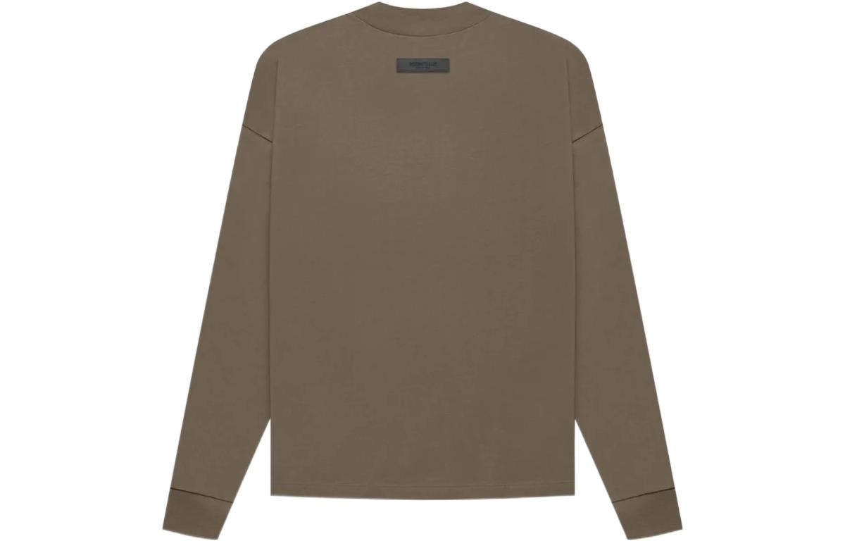 Fear of God Essentials FW22 Long Sleeve Tee Wood FOG-FW22-478 - 3
