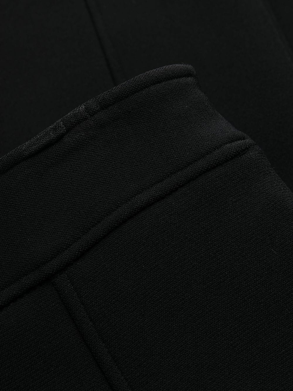 bi-stretch crepe slim trousers - 6