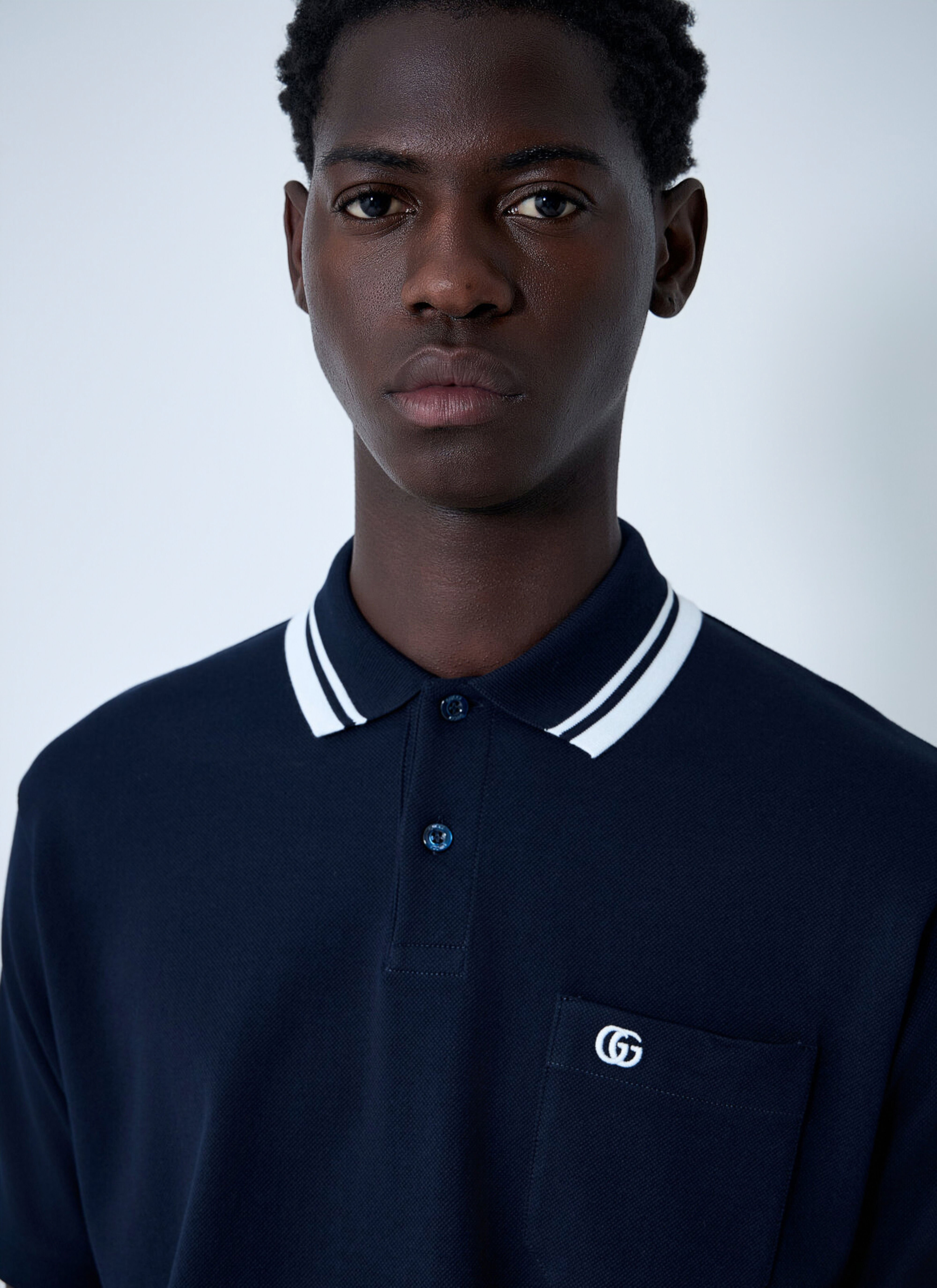 Logo Motif Polo Shirt - 5