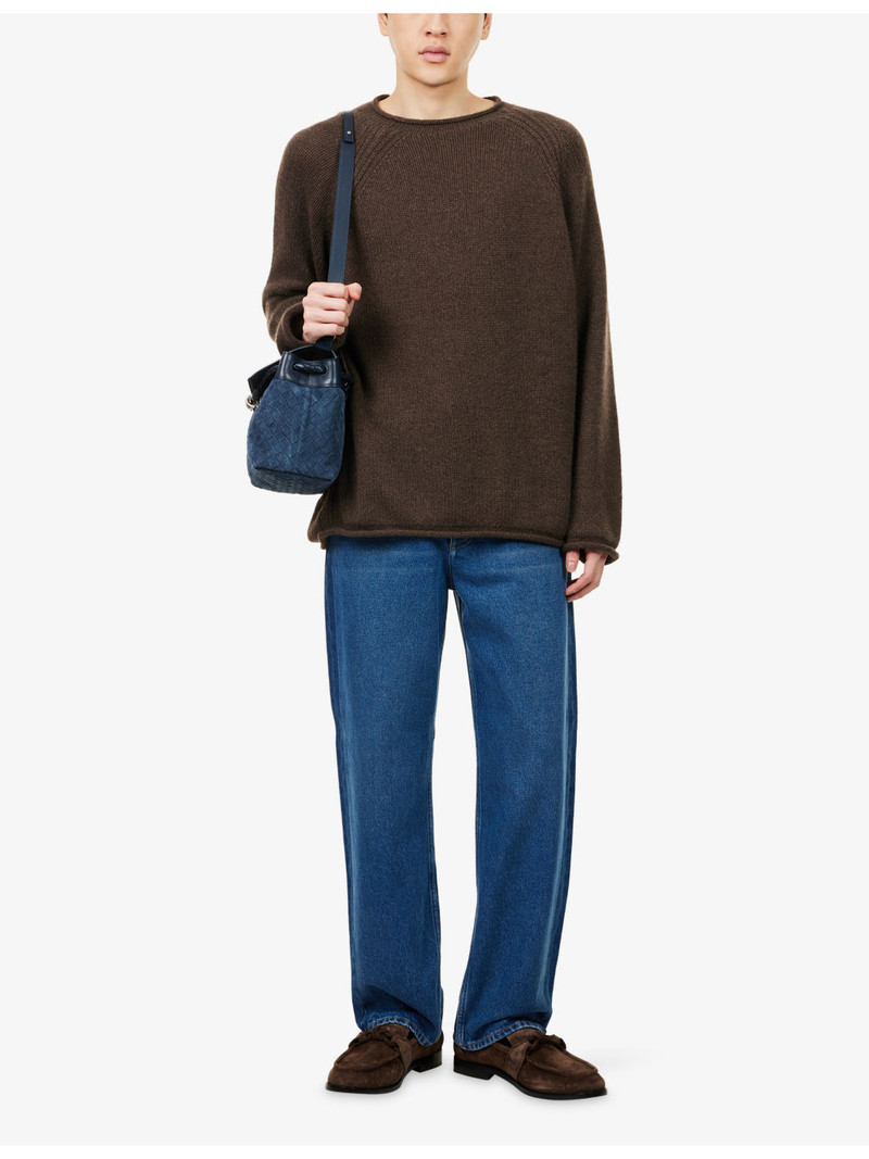 Bottega Veneta Crew-Neck Knitted Cashmere Jumper outlook