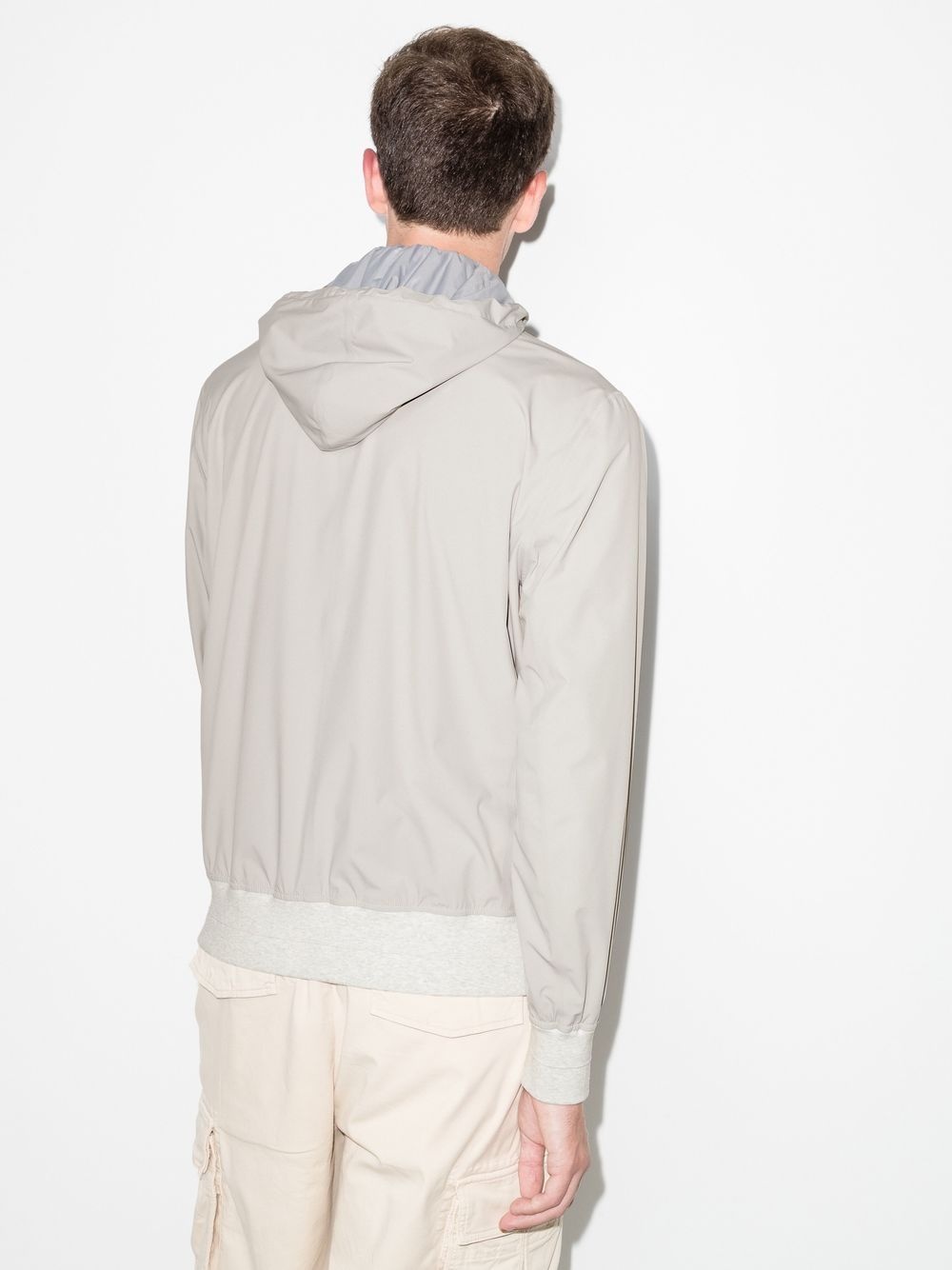 water-resistant hooded jacket - 3