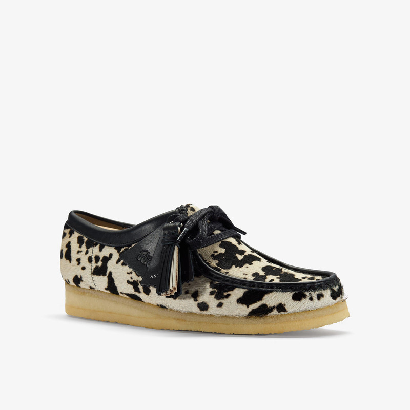 Anthropologie x Wallabee Black White Print 5