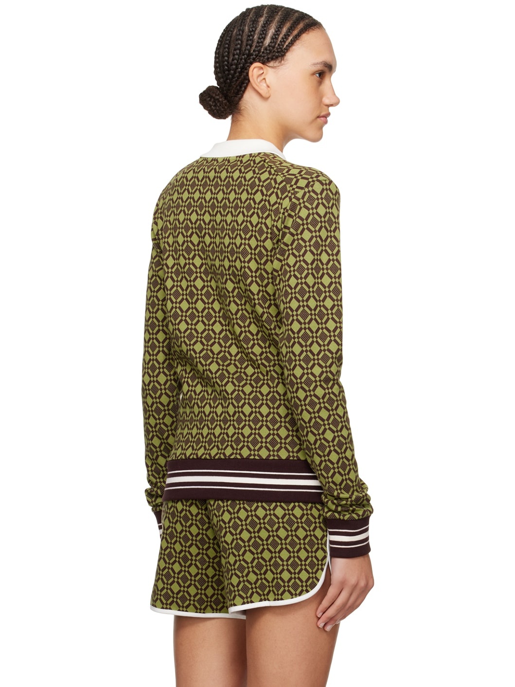 Green & Brown 'The Power' Polo - 3