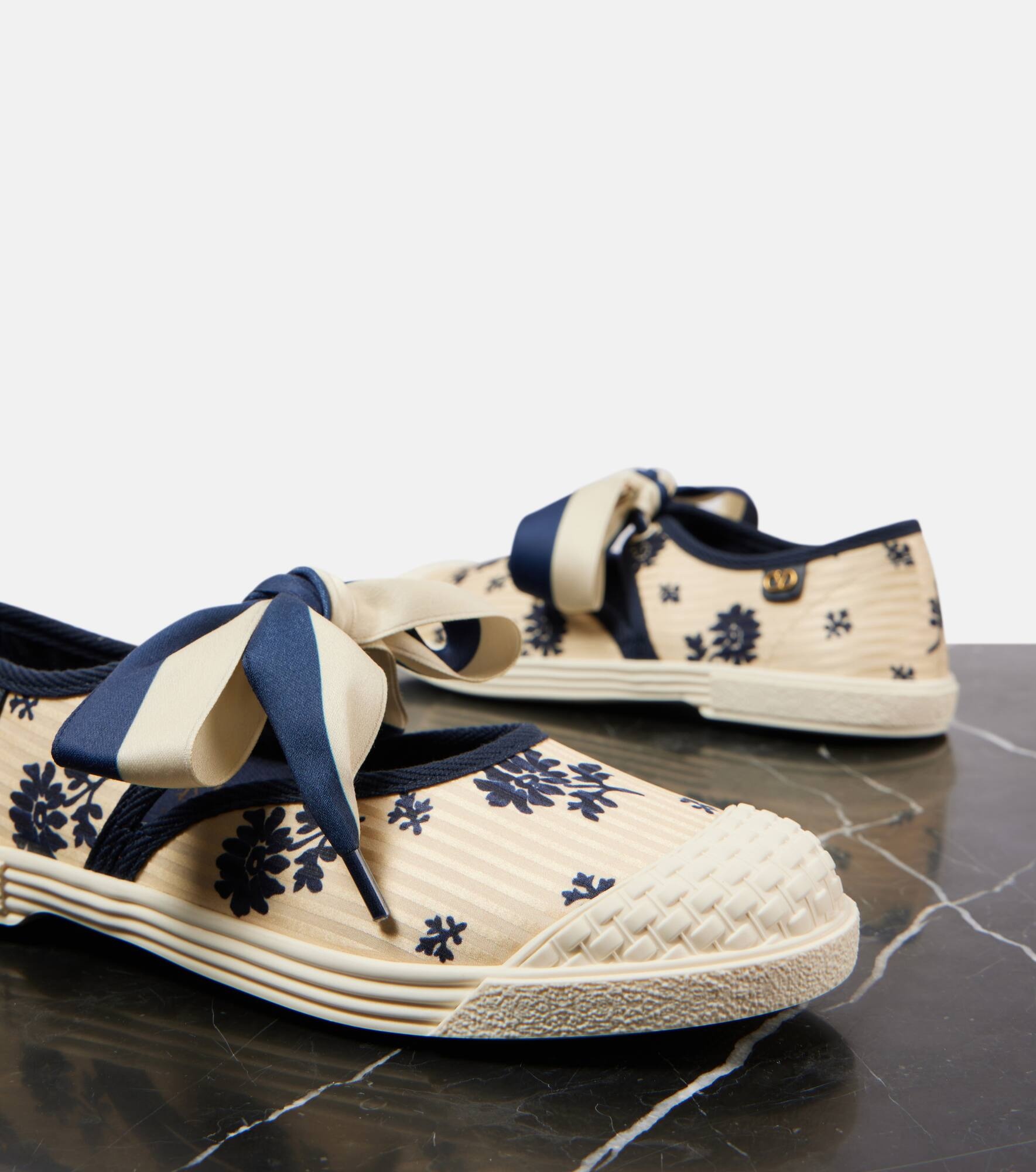 Bay By Bay printed canvas sneakers - 5