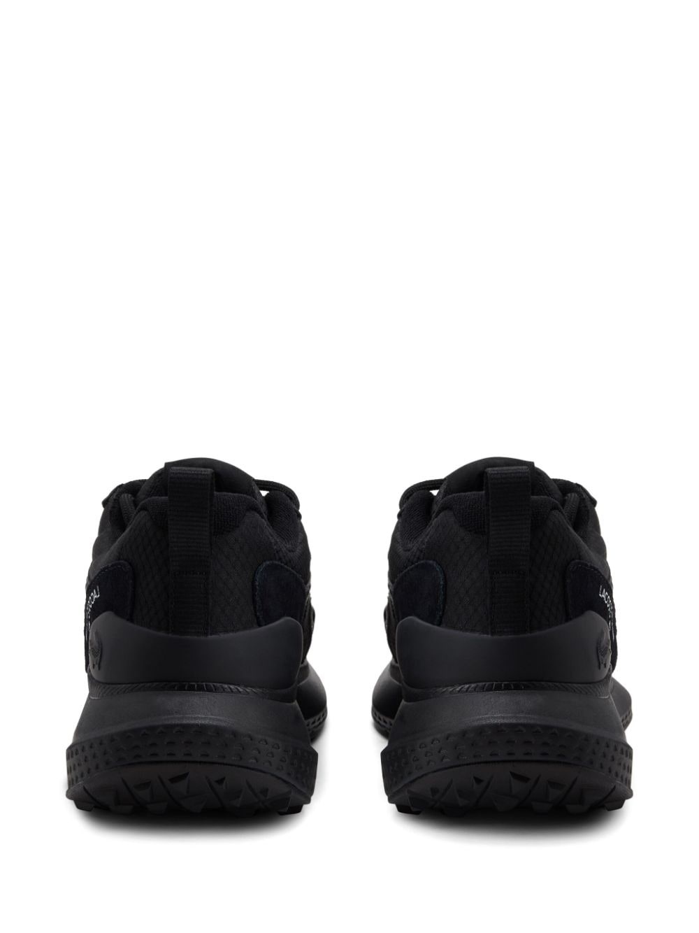 logo-print low-top sneakers - 3