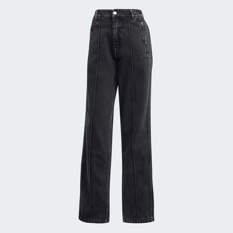 Premium Essentials Denim 똑바른 다리 바지 - 1
