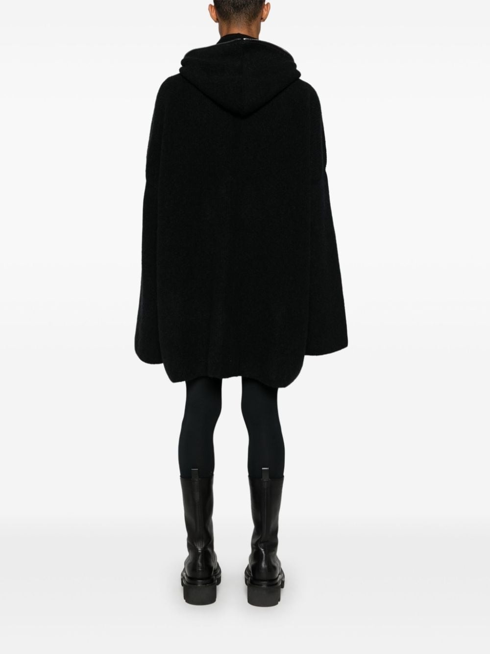 drop-shoulder hooded jacket - 4