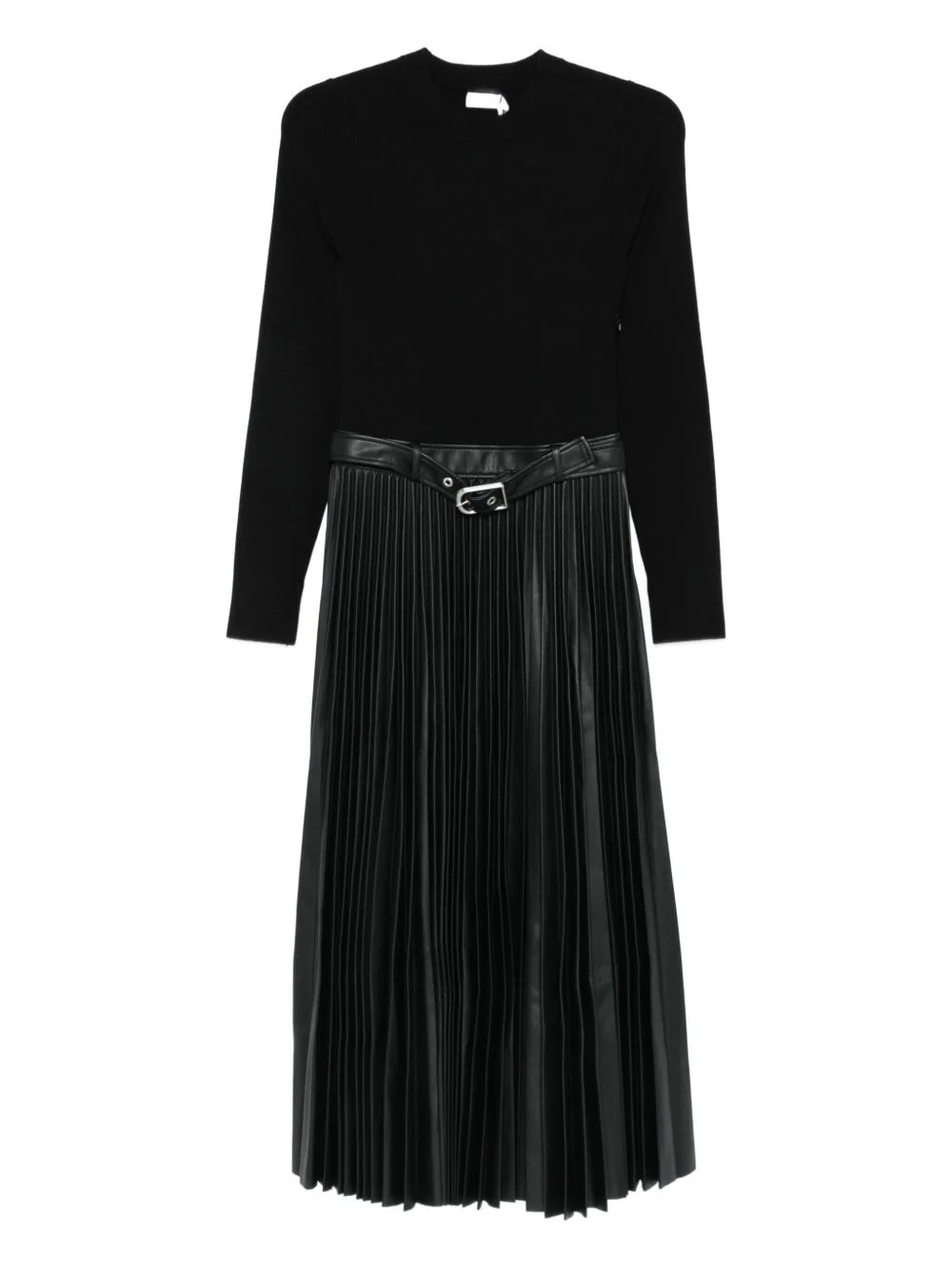 pleated midi dress - 1
