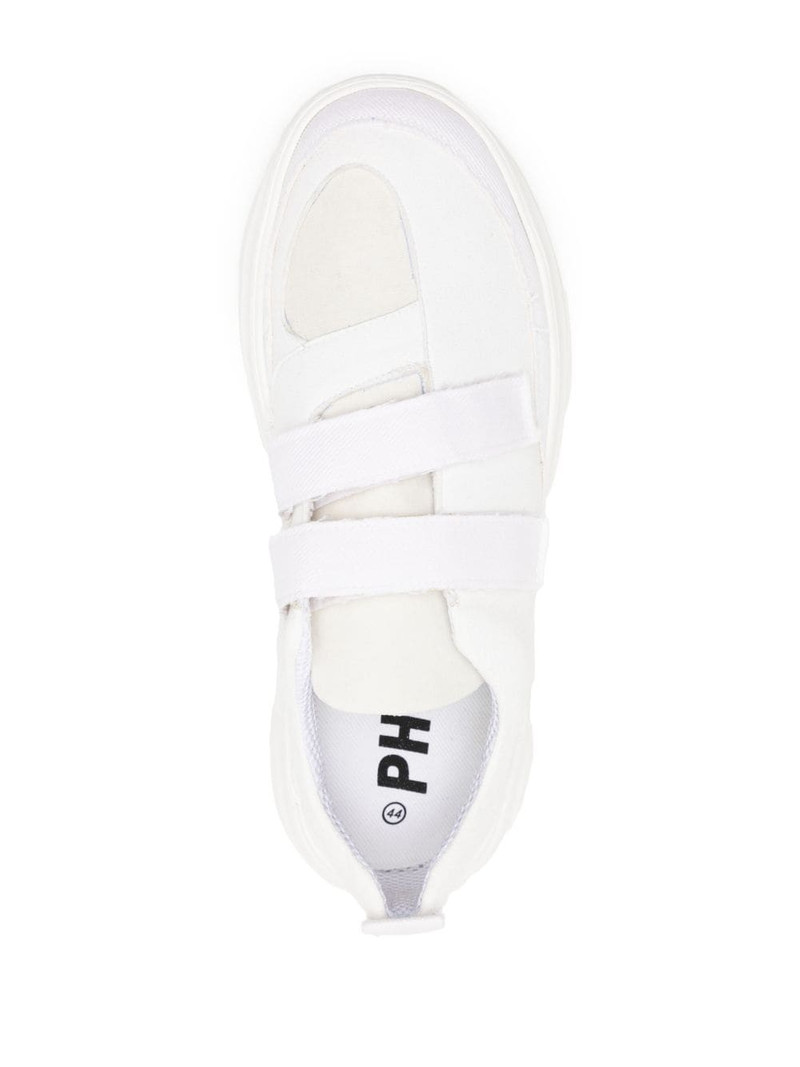 touch-strap low-top sneakers 4