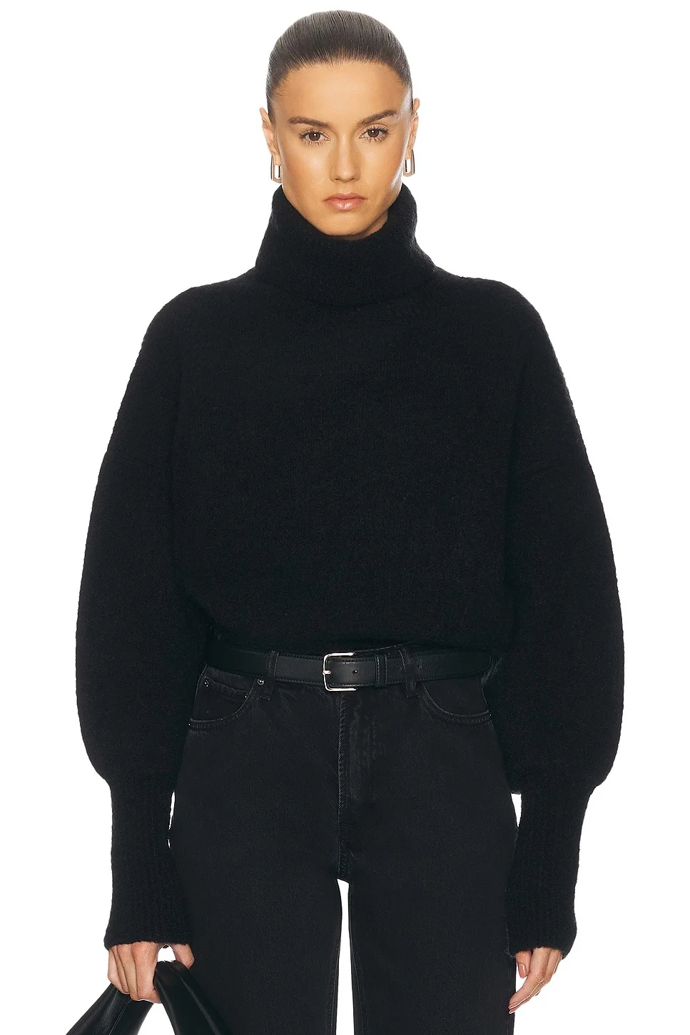 x Emily Gemma Elya Turtleneck Sweater - 1