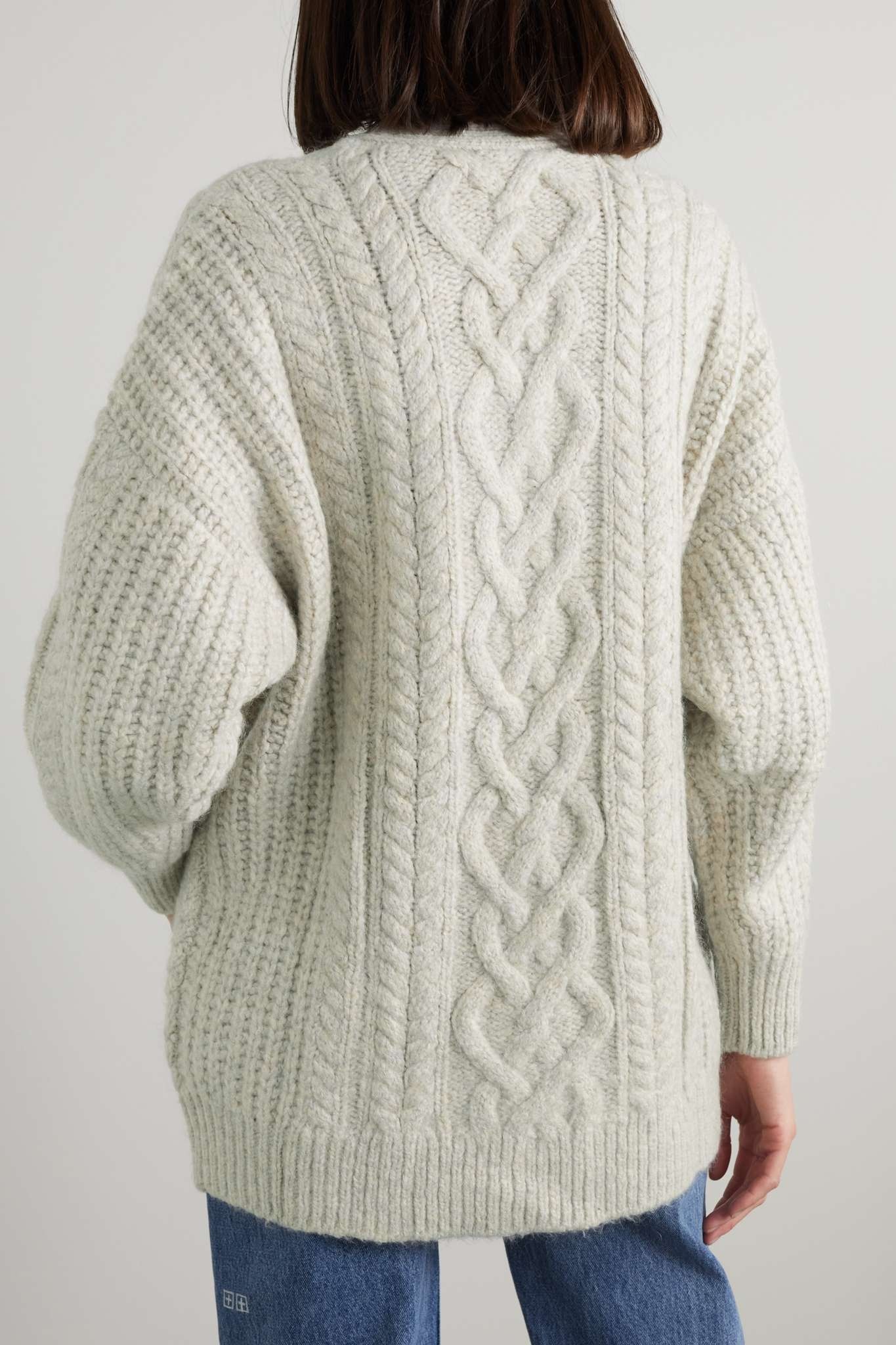 Roswell cable-knit cardigan - 4