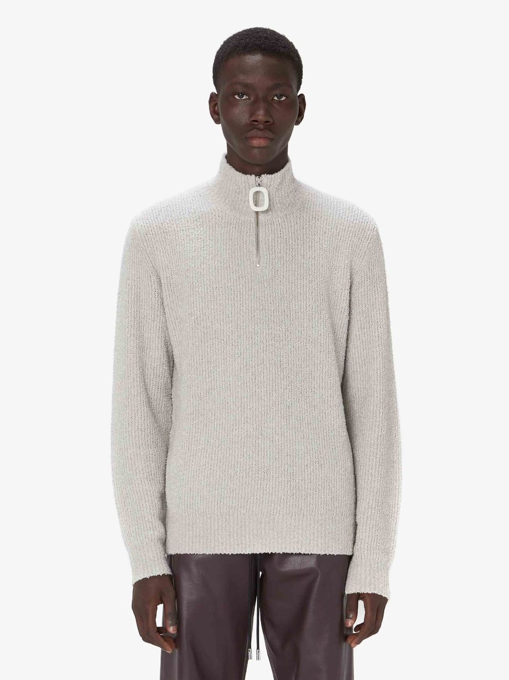 BOUCLE HENLEY JUMPER - 2