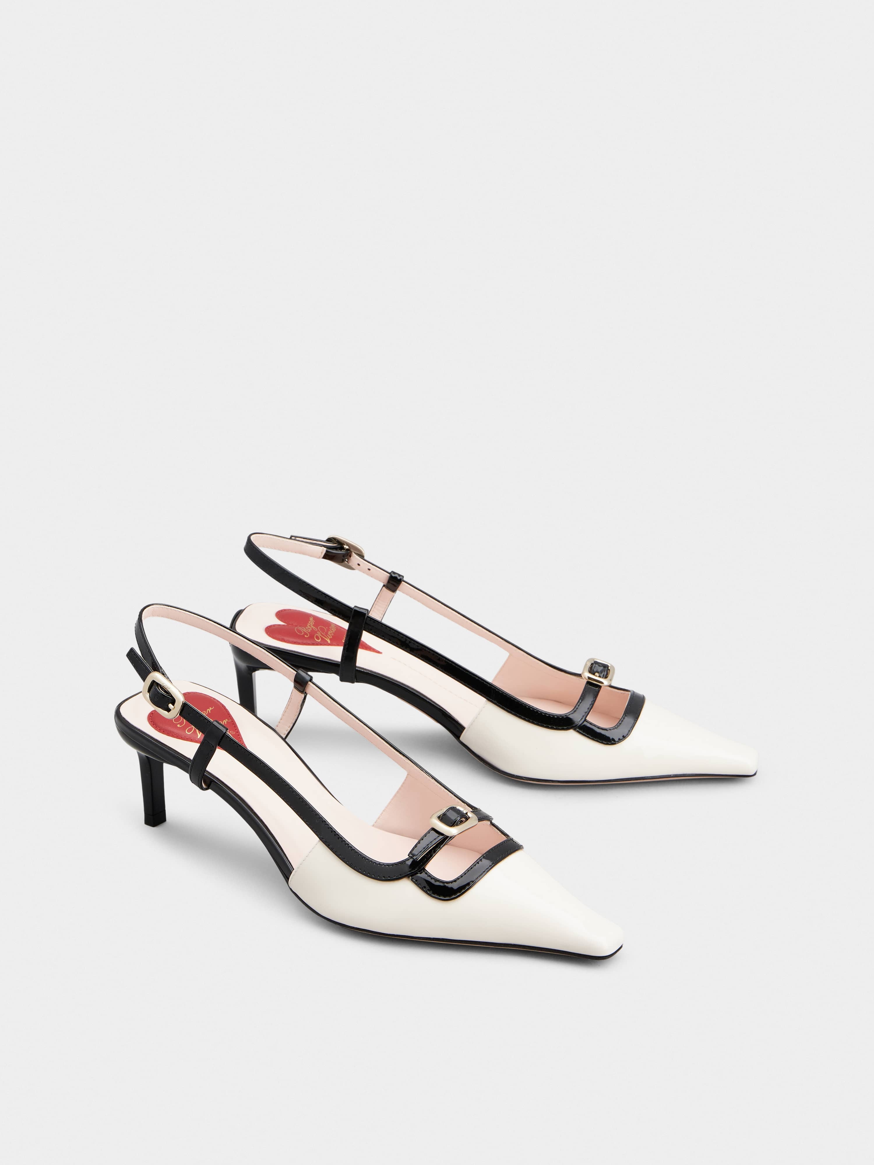 Viv’ Canard Slingback Pumps in Patent Leather - 2