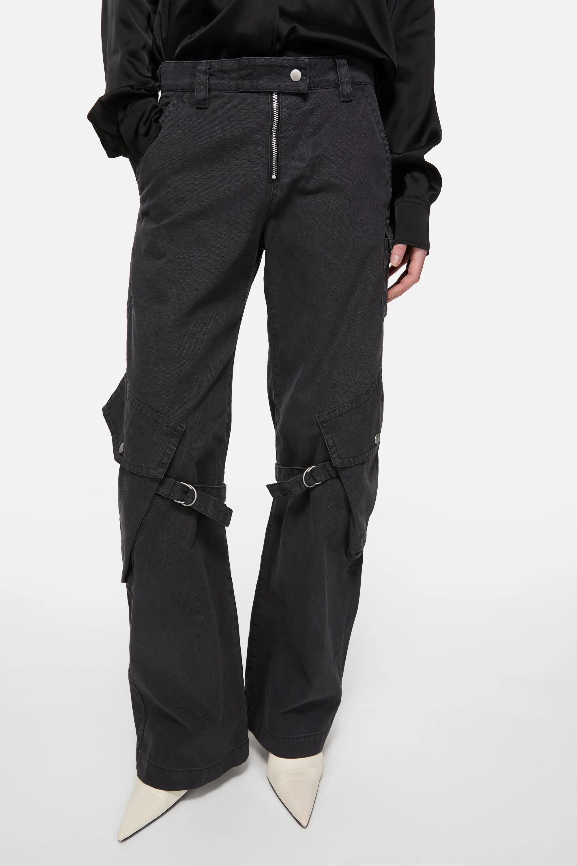 Cargo trousers - Charcoal Grey - 4