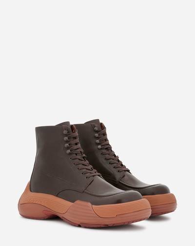 Lanvin FLASH-X BOLD LEATHER LACE-UP BOOTS outlook