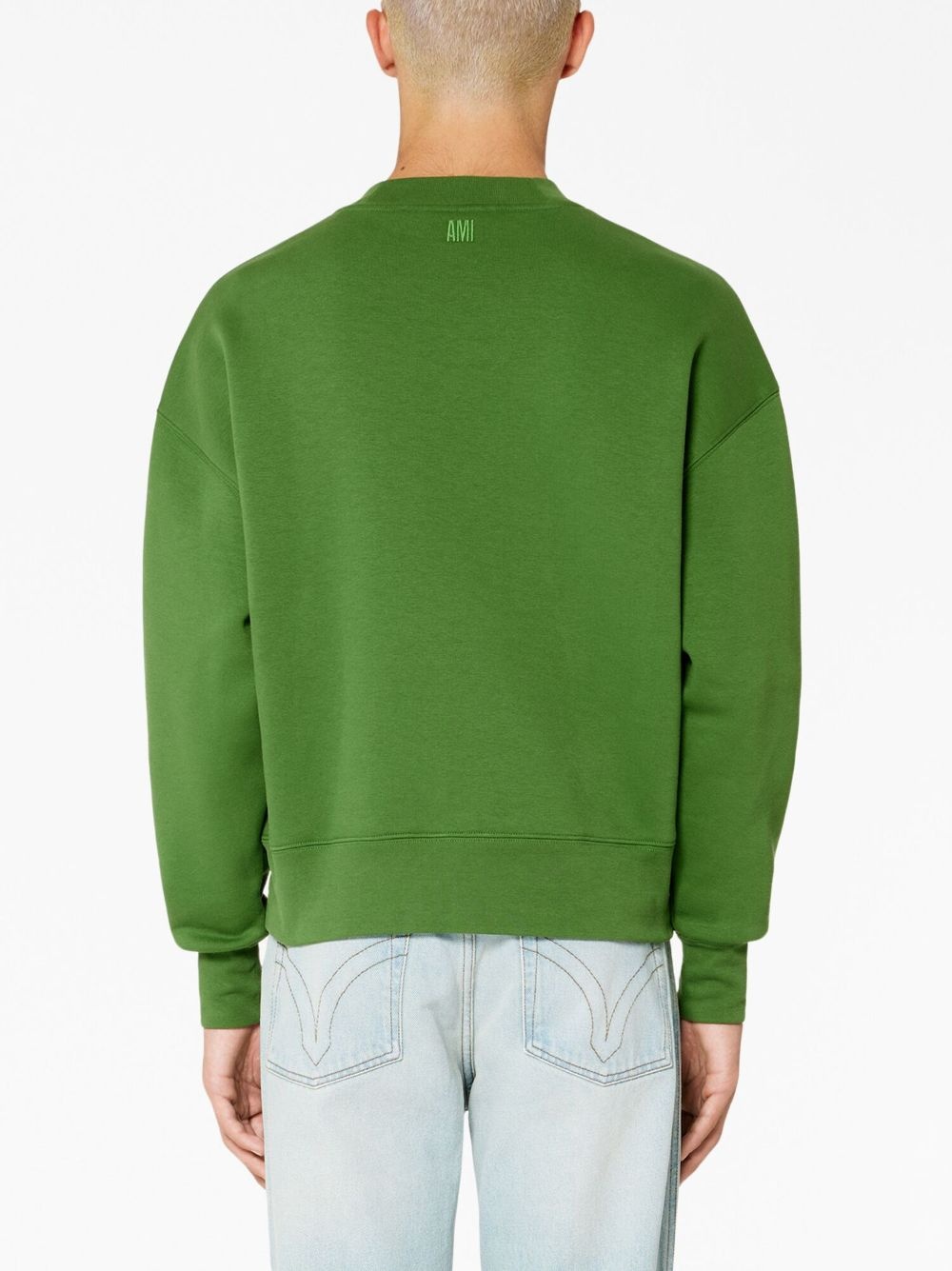 chest embroidered-logo sweatshirt - 5