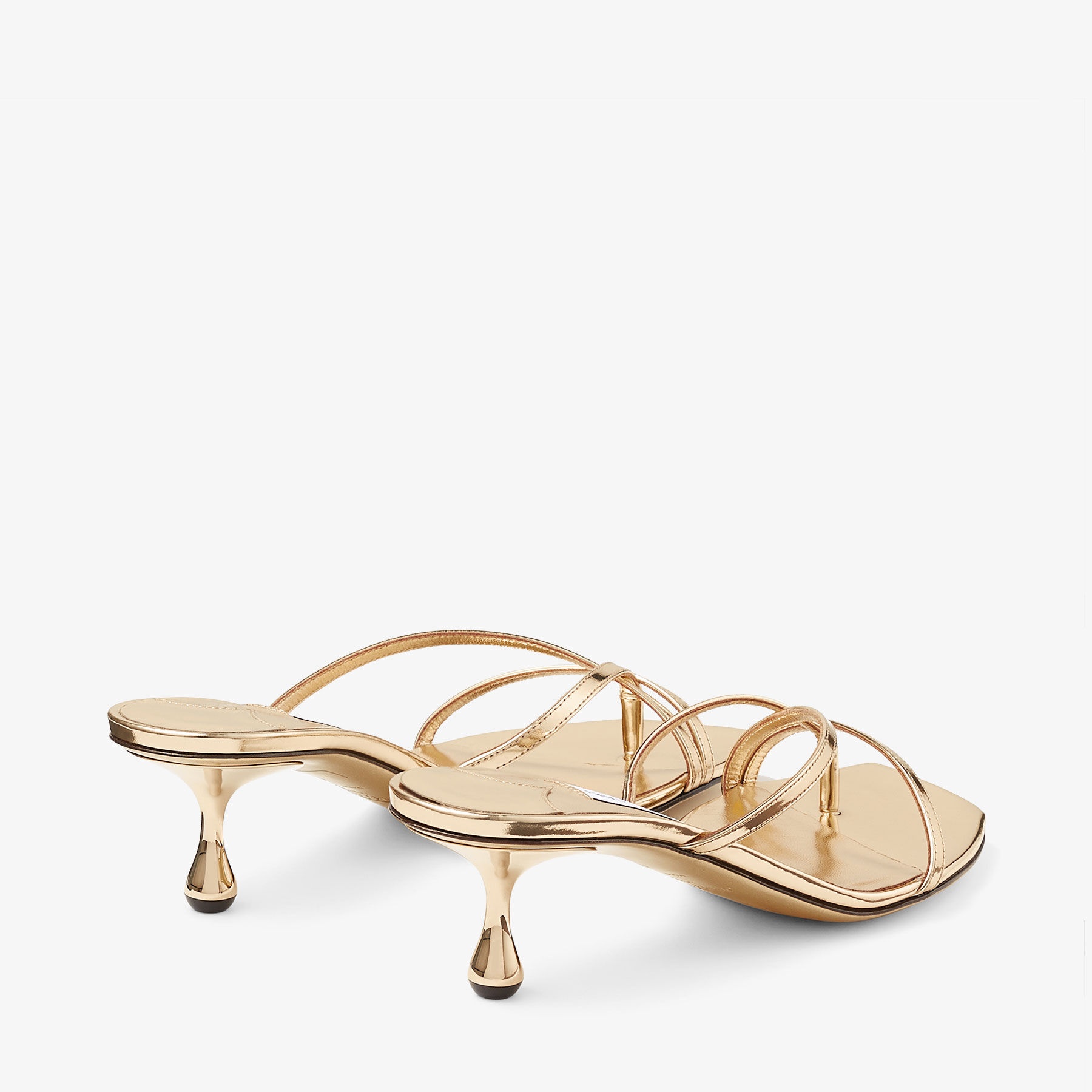 【関税&送料込】Jimmy Choo Sana Mule 50 Black Nappa Leather Mules | AVENUE 50 | High Summer 2021