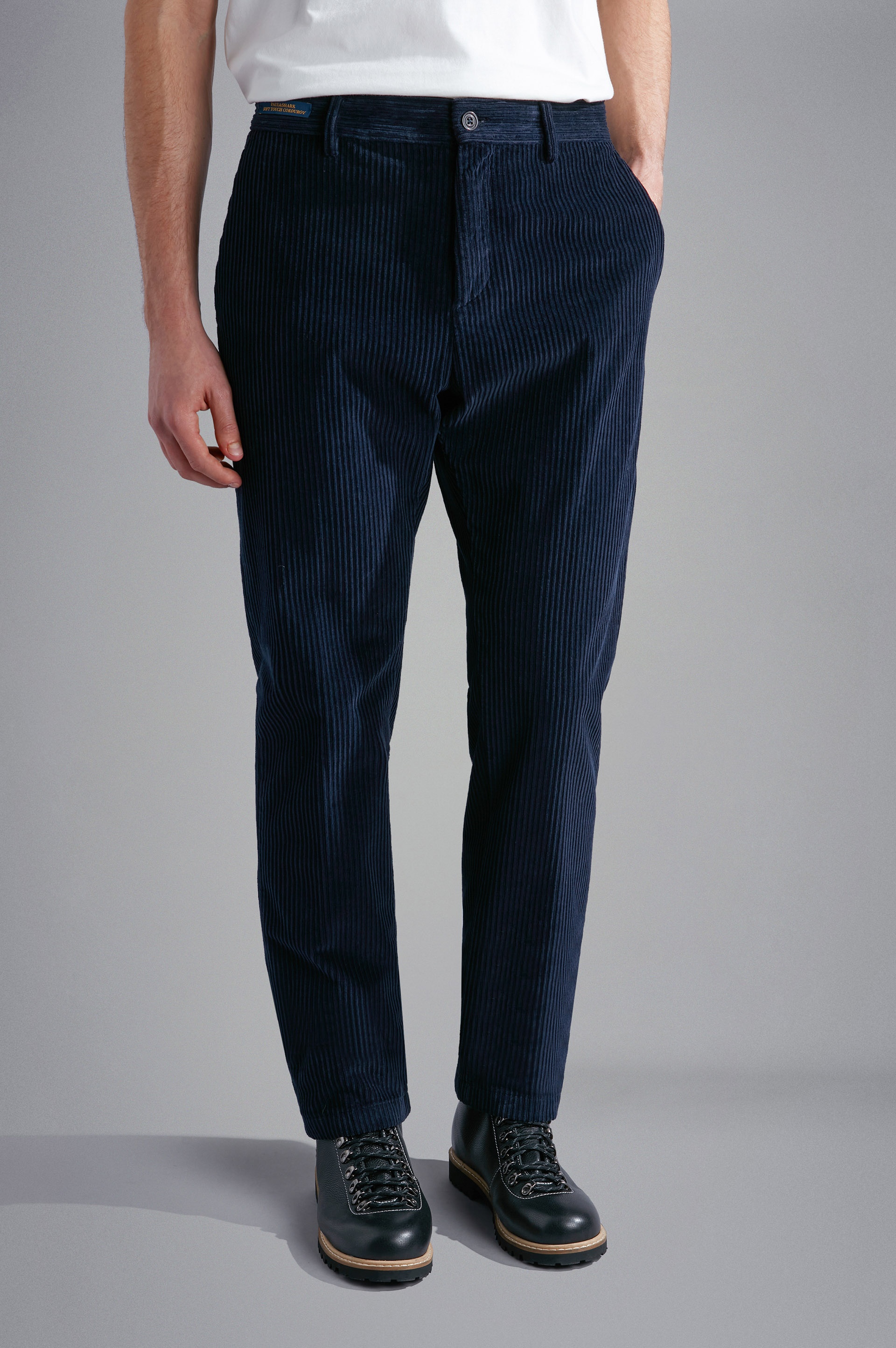 VELVET CHINO TROUSERS - 6