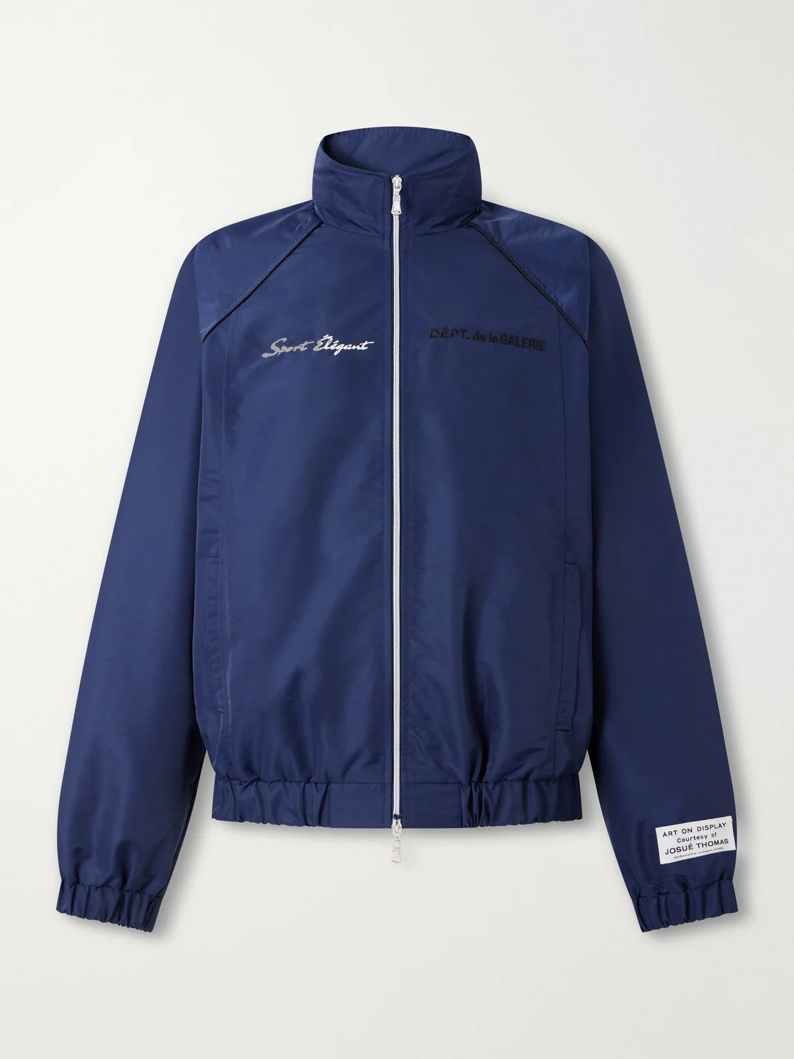 Logo-Embroidered Shell Jacket - 1